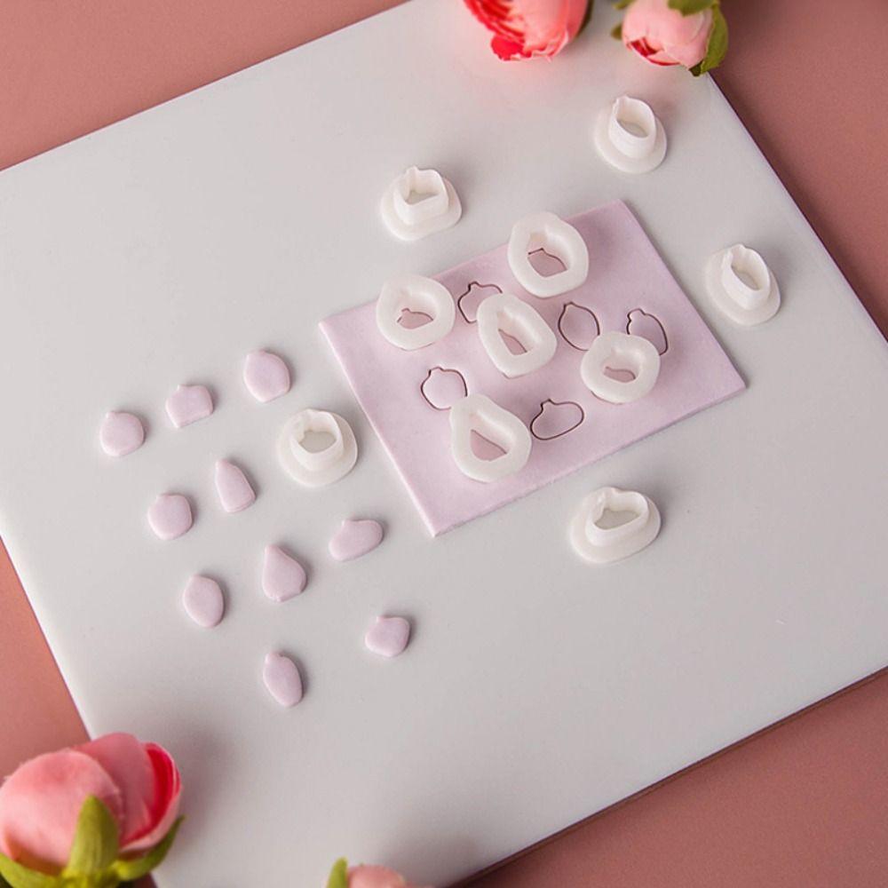 

10PCS 3D Jewelry Making Mold Soft Pottery Cutting Die Jewelry Making