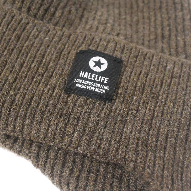 Ear protection wool wool hat, men's and women's fleece knitted hat, winter warm ear protection hat, snow hat