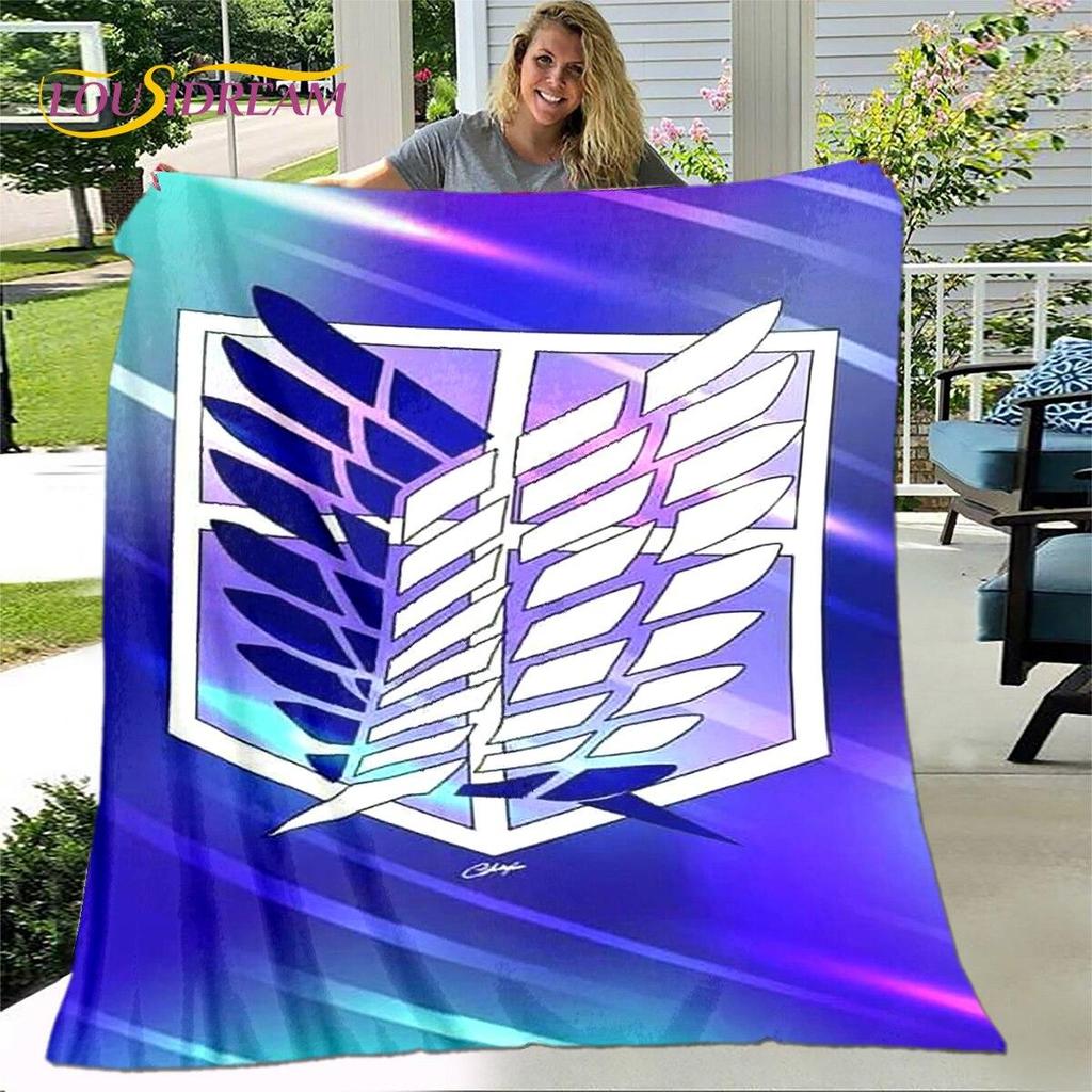 Anime Cartoon Demon Slayer Blanket, Flannel Blanket Throw Blanket, Sherpa Ζεστή Παιδική κουβέρτα για Κρεβάτια Υπνοδωματίου στο Σαλόνι