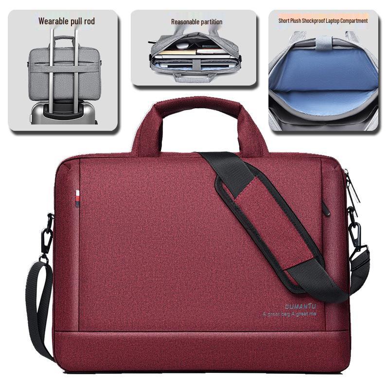 Wasserdichte Oxford-Stoff Laptoptasche und Hülle für 15,6" und 14" Notebooks