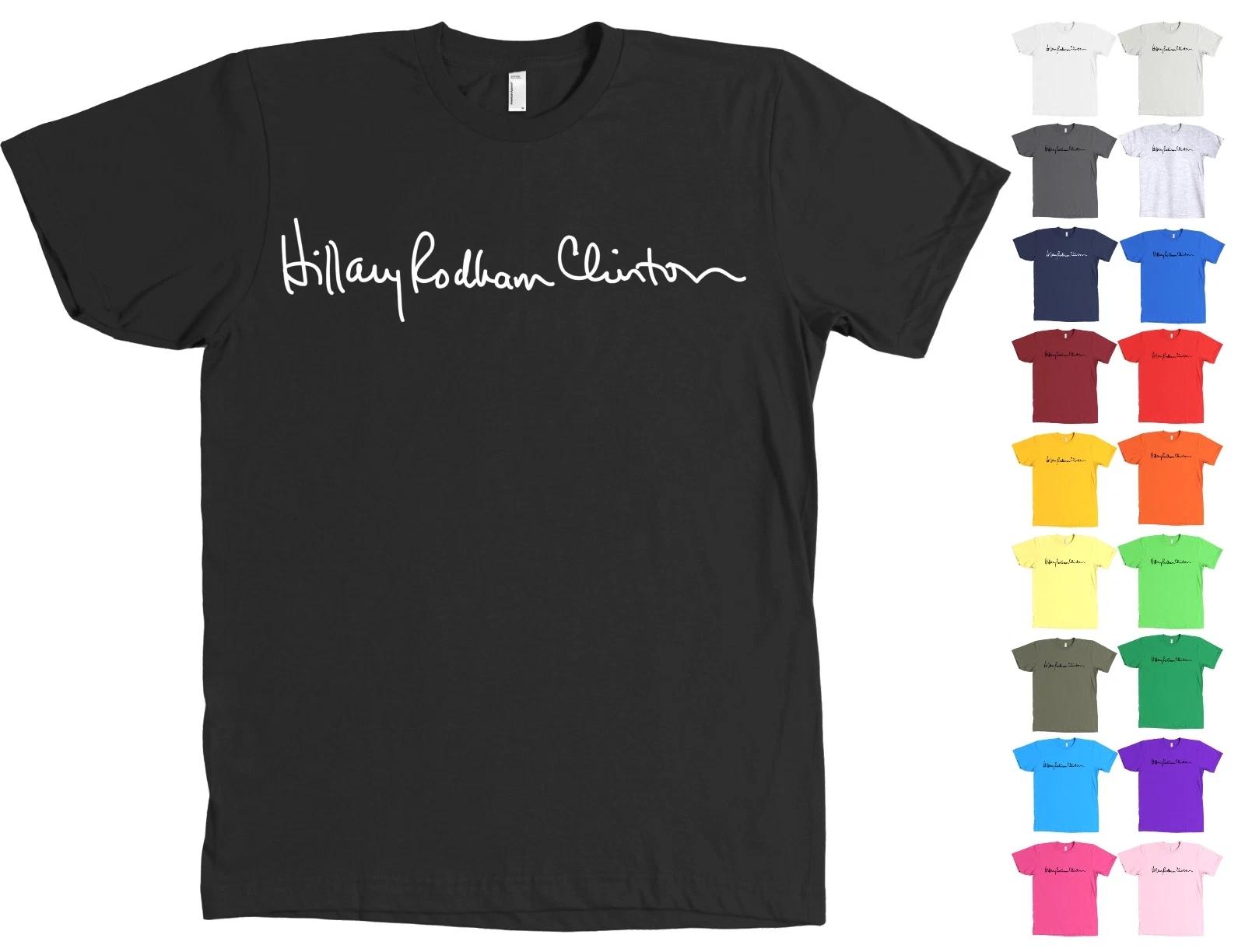 Hillary Rodham Clinton Signature Bella + Canvas Shirt - MANY COLORS 4XL