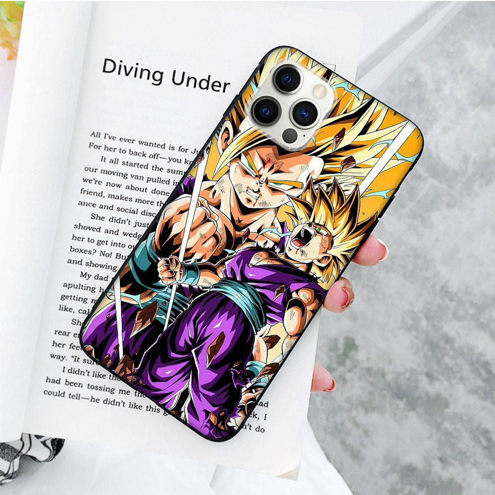 

Мягкий черный чехол JW64 Dragon Ball Vegeta для iPhone 16 15 Plus 14 13 Pro 8 SE XR XS Max P30 Nova 5T Y5P Y6 Y7 Y8P Y9 Realme C30 C33 C31 VIVO Y36 V27 iPhone 16 Pro Max арлекин