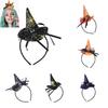 High-quality Witch Hat Headband For Cosplay And Halloween Prop Wizard Party