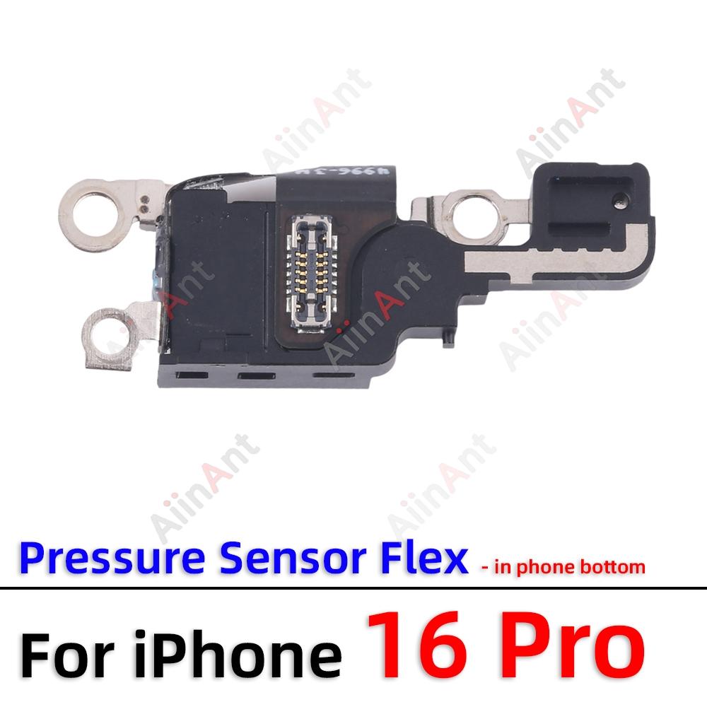 OEM NFC Bluetooth GPS Cellular Antenna WI-FI Signal Pressure Microphone Wifi Flex Cable For iPhone 16 Pro Max Plus 16e Parts