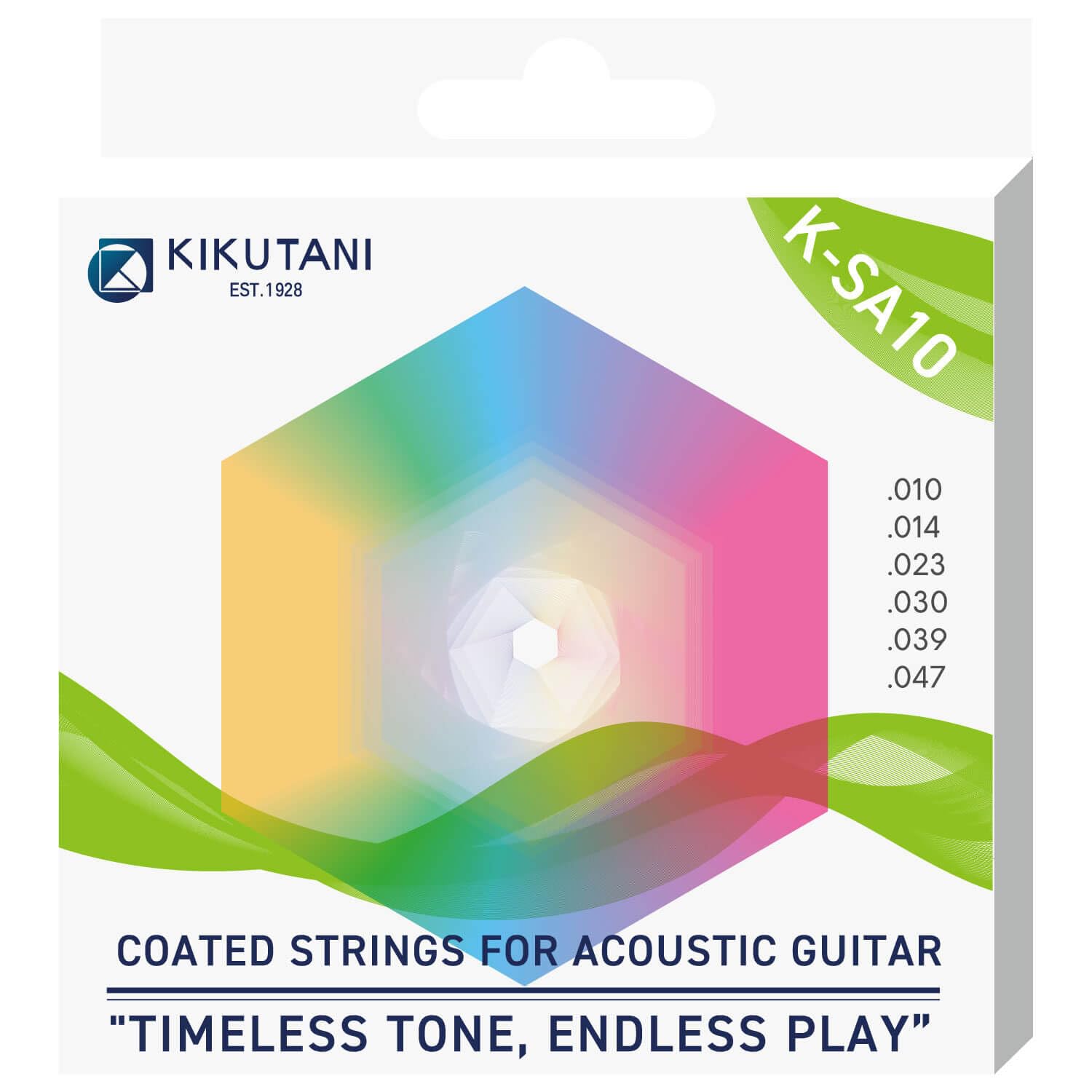 

KIKUTANI Coated Acoustic Guitar Strings K-SA10 [010-047]