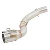 Slip On For KTM DUKE200 DUKE 200 2020 2021 2022 2023 Motorcycle Exhaust System Middle Link Pipe 51mm Escape Moto Stainless Steel