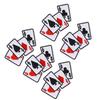 5pcs Poker Ace Clothes Patch Iron On Playing Card Applique DIY T Shirt Fabric Sticker