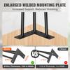 VEVOR Hairpin Table Legs 0.7M, Set of 4 Desk Legs 408.2KG Load Capacity, Hairpin Desk Legs 3 Rods for Desk Chairs Bench Dining End Table