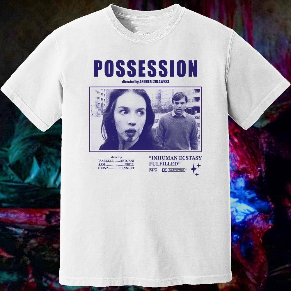 Possession 1981 TShirt 80s Horror Graphic T Horror Movie T Shirt Film Merch Andrzej Żuławski Shirt Unisex Movie Apparel S