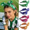 Rabbit Ear Soccer Fan Hair Band Cute Bunny Knot Headband Fan Cheering Hair Hoop  Celebration