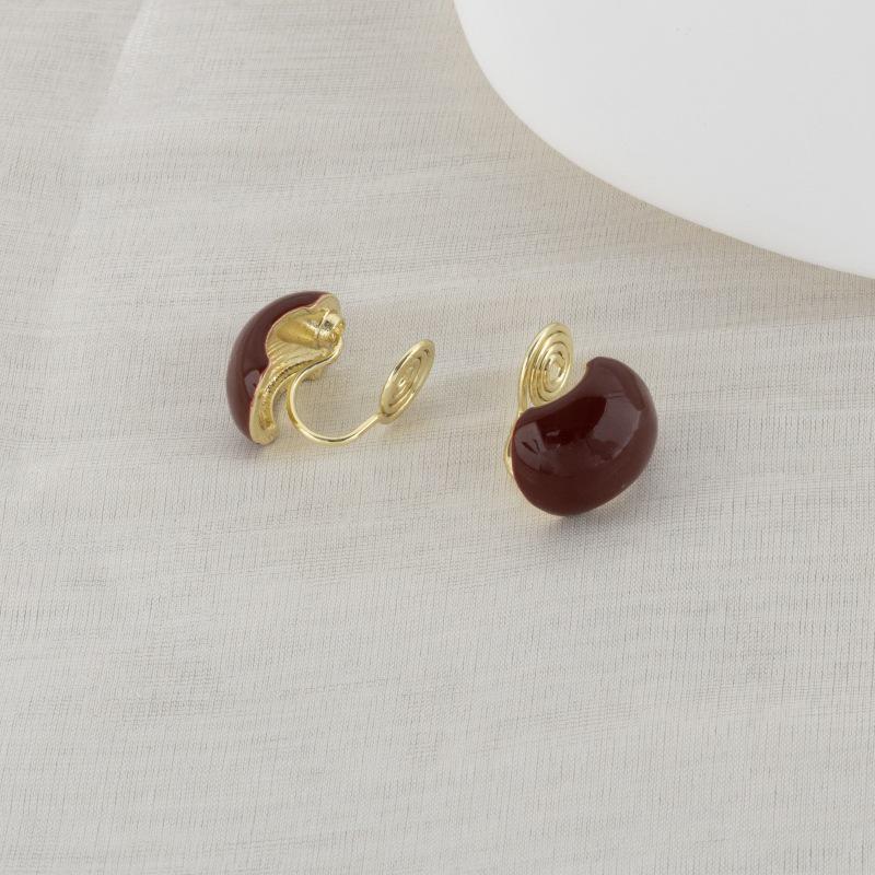 Orecchini Dolci da Fatina Stile Coreano Senza Foro: Design Versatile, Chic e di Alta Gamma per Zampironi.