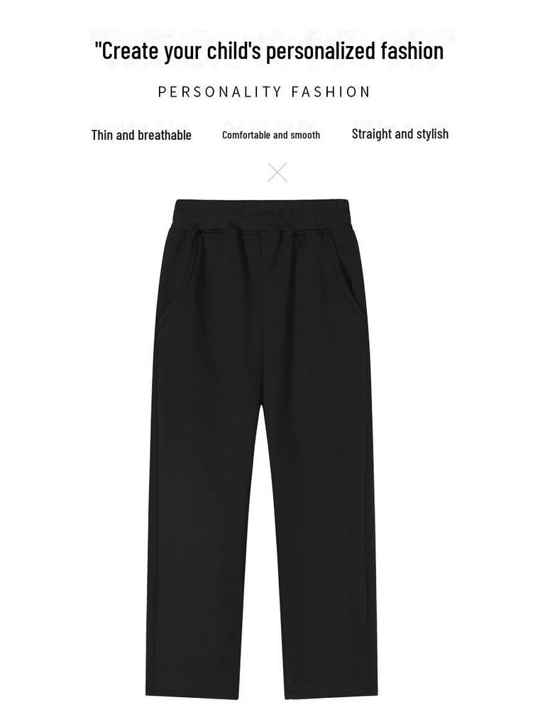 Pantaloni Sport de Toamnă și Iarnă pentru Băieți - Pantaloni de Școală Îngroșați pentru Elevi Primari