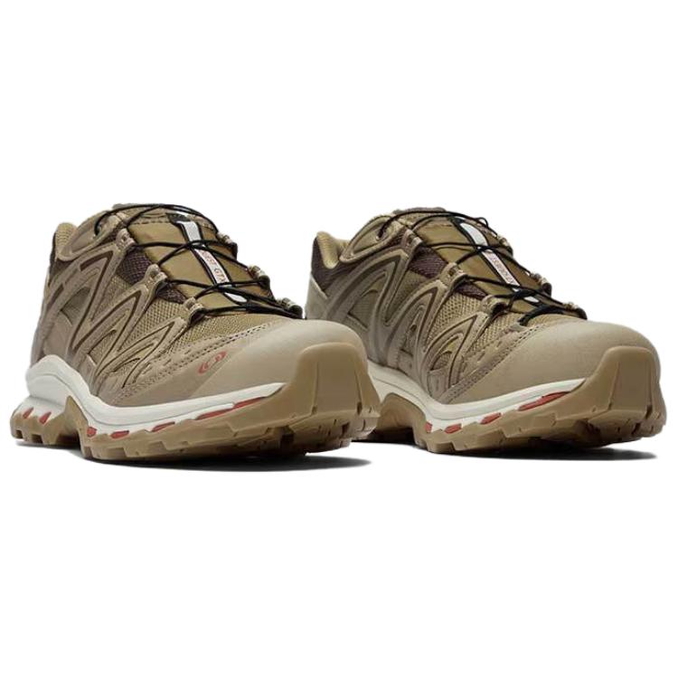 Salomon Xt-Quest Gtx Comfortable Casual Non-Slip Wear-Resistant Waterproof Low-Top Outdoor Functional Shoes Unisex Shoes Brown Gray 477811