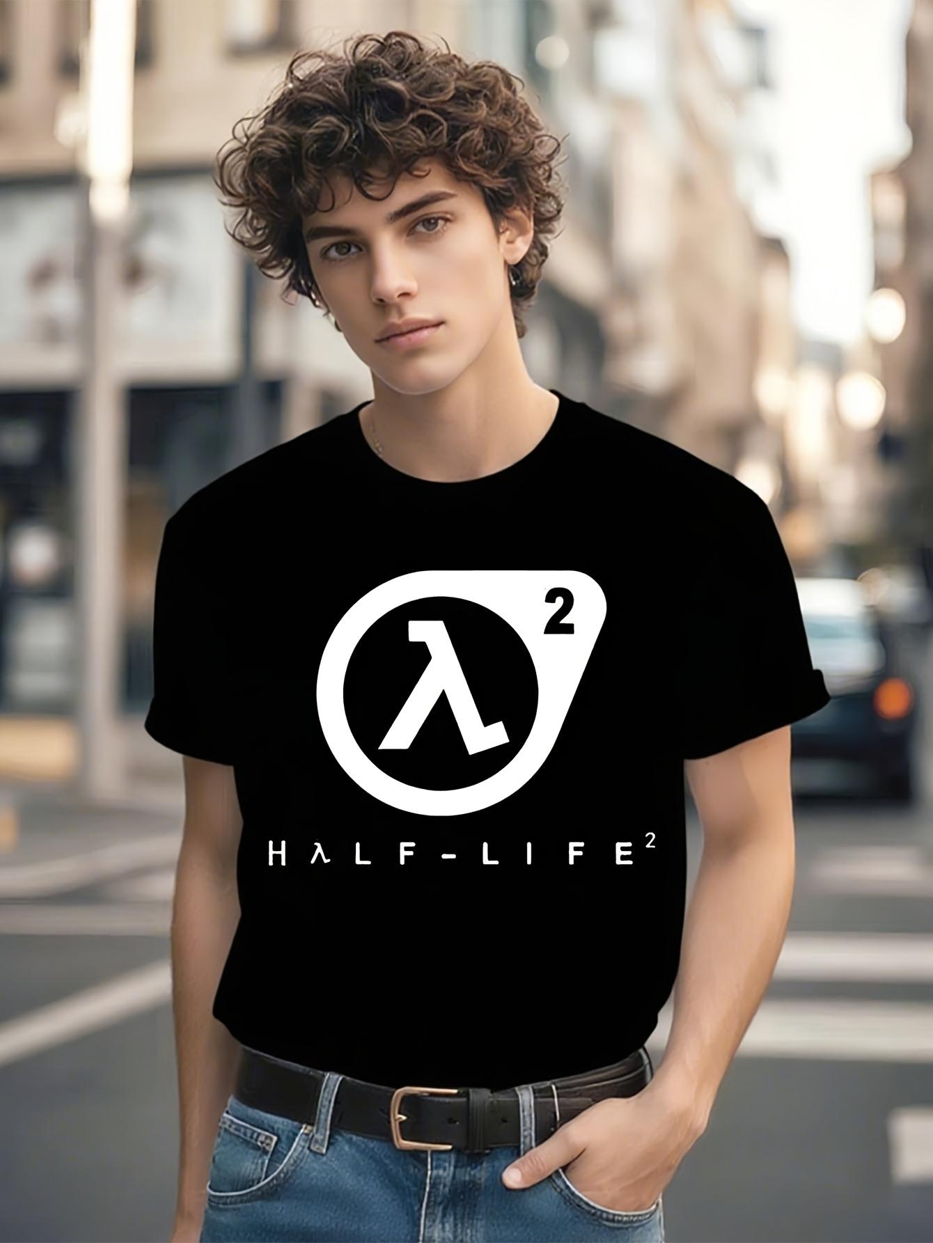 Half-Life 2 Logo Graphic T-shirt - Official Video Game Tee XXXL