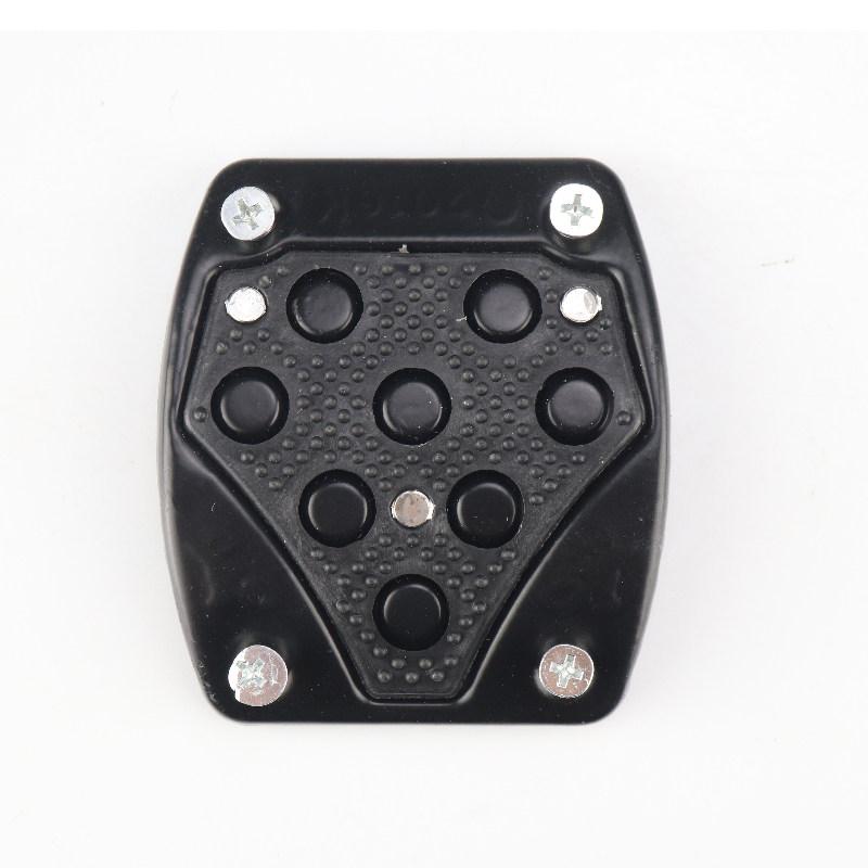 Universal Nonslip Motorcycle Footrest Foot Peg Multicolor Aluminum Alloy Brake Pedal Motorcycle Antislip Brake Pedal Cover 1PC чёрный