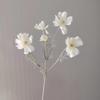 1PCS Artificial Flocking Cosmos Silk Flowers for Home Decoration Flowers Wedding Party Table Flower Arrangement Bouquet