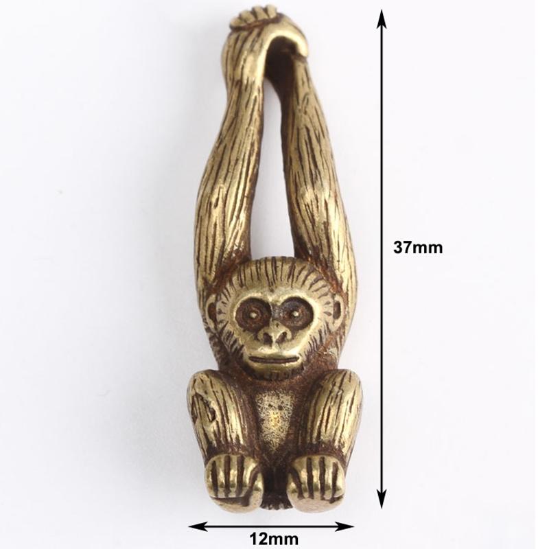 Statue Monkey Ornament Antique Vintage Craft Display Office Decoration