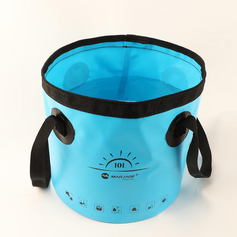 MARJAQE Outdoor Portable Folding Water Bucket