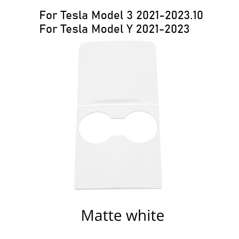 Pro Tesla Model 3 Y Záplata na středovou konzoli s tlačnou rukojetí Panel středové konzole ABS Kryt Pasuje k Originálnímu Autu Ochranný Dekor