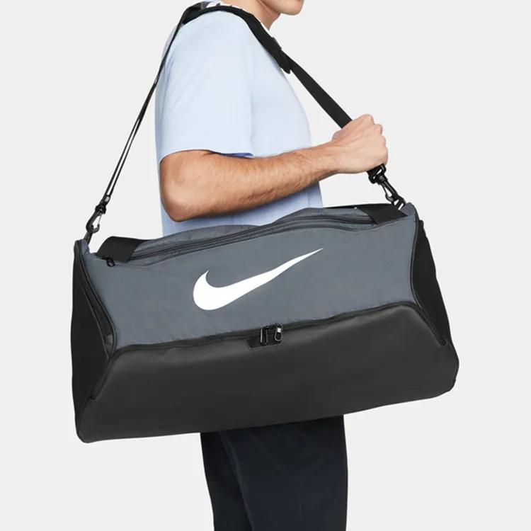 Nike Fabric Luggage Bag Gym Bag Unisex Iron Gray / Black / White (Unisex) Gym Bags DH7710 068