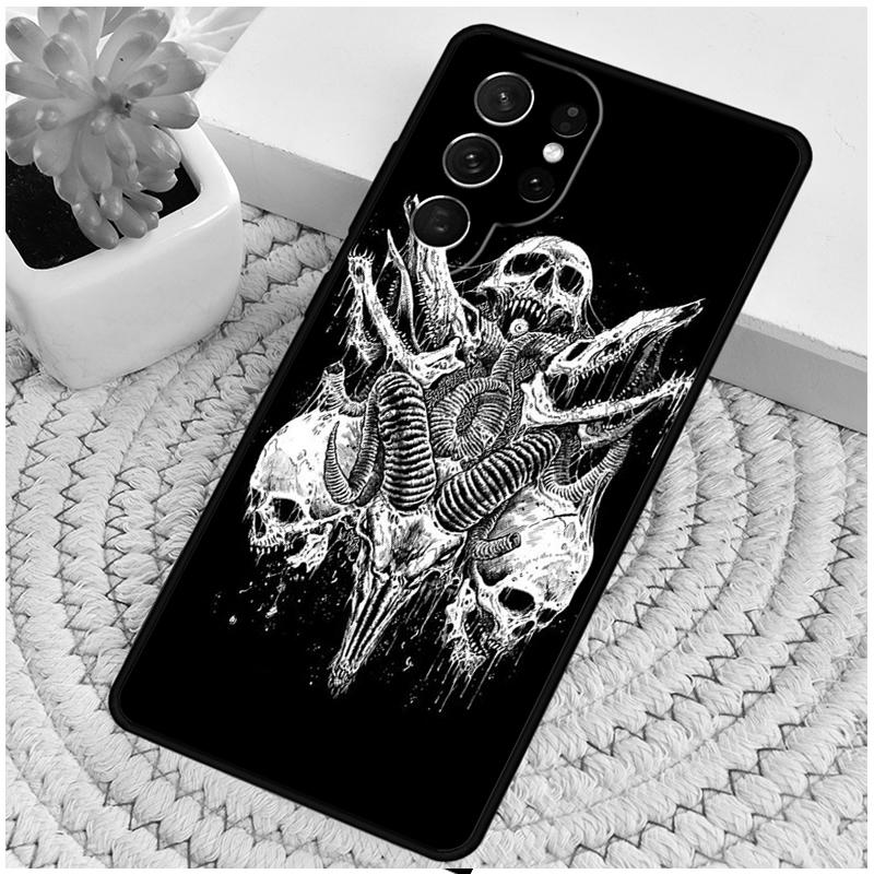 Baphomet Gothic Satan Phone Case for Samsung Galaxy note 10 pro S26 Ultra S23 S24 FE S25 S21 S22 PLUS shockproof Cove
