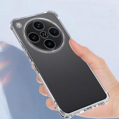 Custodia per telefono antiurto con airbag per OPPO Find X8 FindX8 Pro 5G Trasparente Airbag Silicone TPU Cover posteriore per OPPO Find X7 Ultra X6 Pro