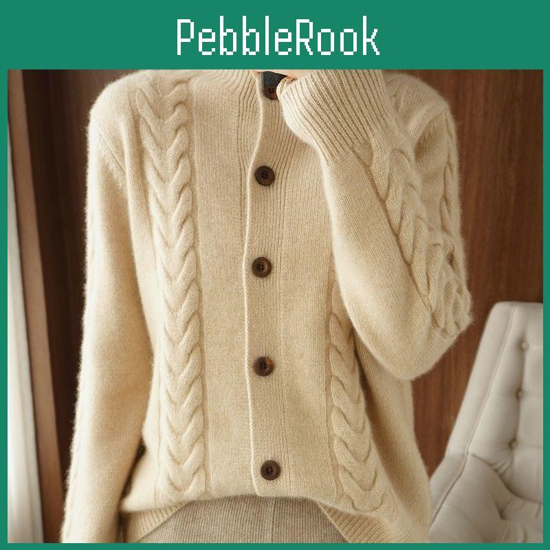 High Cardigan Neck Knitting Half Autumn And Winter Casual Loose Belly Covering Versatile Long Sleeve Bottoming Sweater Women