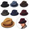Carnaval Feest Trilby Hoed Franse Stijl Derby Hoed voor Volwassenen Comfortabel te Dragen