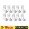 Stainless Steel L-Shaped Corner Bracket 90 Degree Furniture Fixing Brackets for Shelf Cabinet Wood Connecting Support Hardware