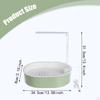 Parrot Bathtub Automatic Bird Bath with Pump Parakeet Birdcage Garden Indoor Swimming Pool Toy