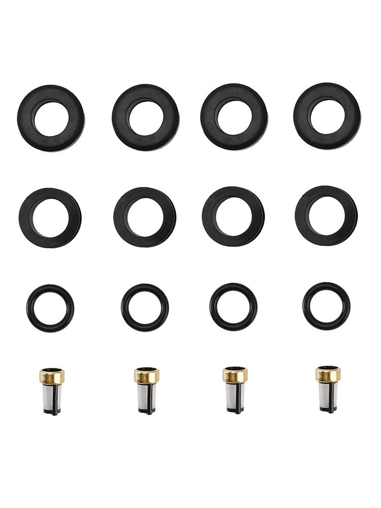 4 шт. Ущільнювальне кільце форсунки, фільтр, ущільнювач підходять для Mazda RX-7 FC 13B Rotary 1986-1991