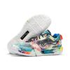 Li Ning Saga III PRO Rutschfest, Abriebfest, Atmungsaktiv, Stützend Niedrig geschnittene Badminton-Schuhe Unisex Blau Rosa AYAV001-6