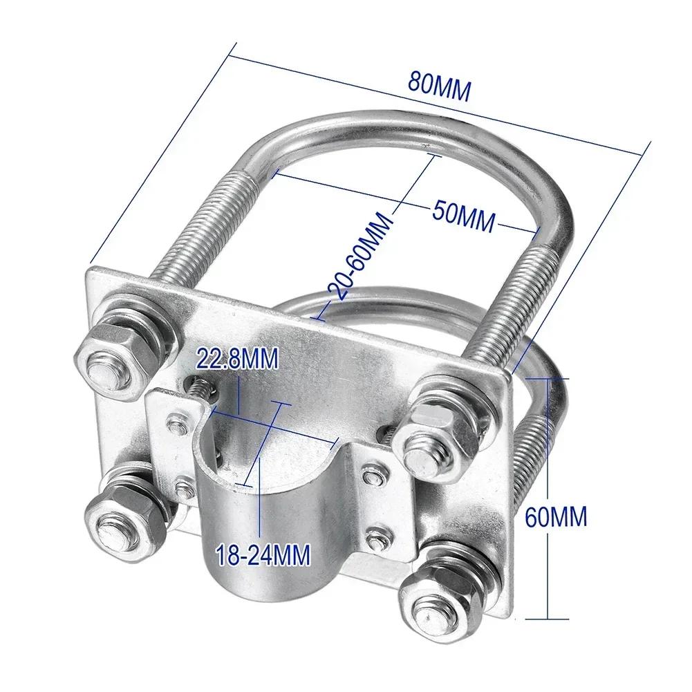 1 st Antennmastklämma Fäste U-bult Montering För Lora Helium Hotspot Miner Antenn Elverktyg Reservdelar för Klämma