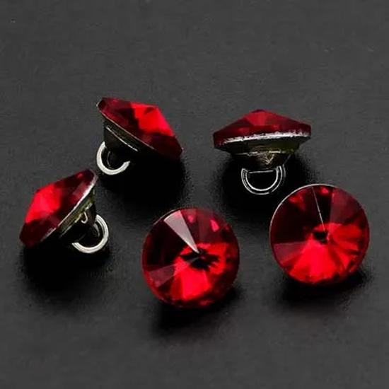 

12 шт./лот 10 мм черная пуговица красная ромбовидная маленькая пуговица женская мода изысканная рубашка юбка декоративные пуговицы красный