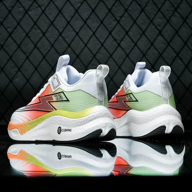 Teen Fly Knitting Trend Summer Sports Running Shoes Student Net Face Casual Shoes Running Shoes Soft-soled Shoes Men