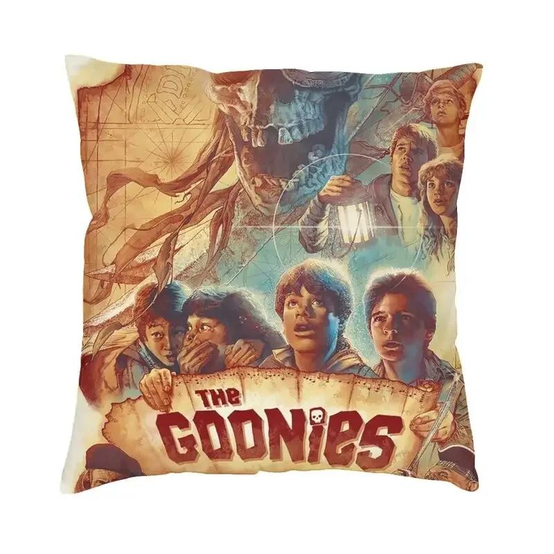 Luxury The Goonies Cushion Cover Polyester Adventure Comedy Movie Throw Pillow Case Bedroom Decoration Pillowcase 45cm 18Inch