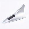 Universal Car Shark Fin Antenna with Solar Energy Led Warning Light Auto Radio Signal Aerial Roof Anticollision Safety Lights