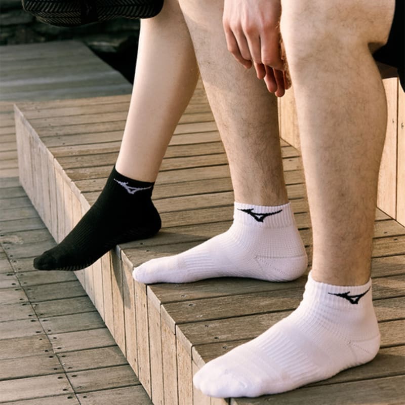 

MIZUNO Non-Slip Ground Ankle Socks Black_M