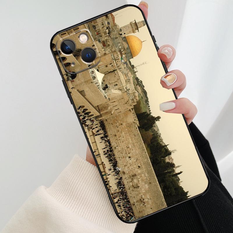 Jerusalem Western Wailing Wall Phone Case For iPhone 17 Pro Max 14 13 12 11 15 16 Pro Max mini 16 15 Plus 16e 17 Air Cover