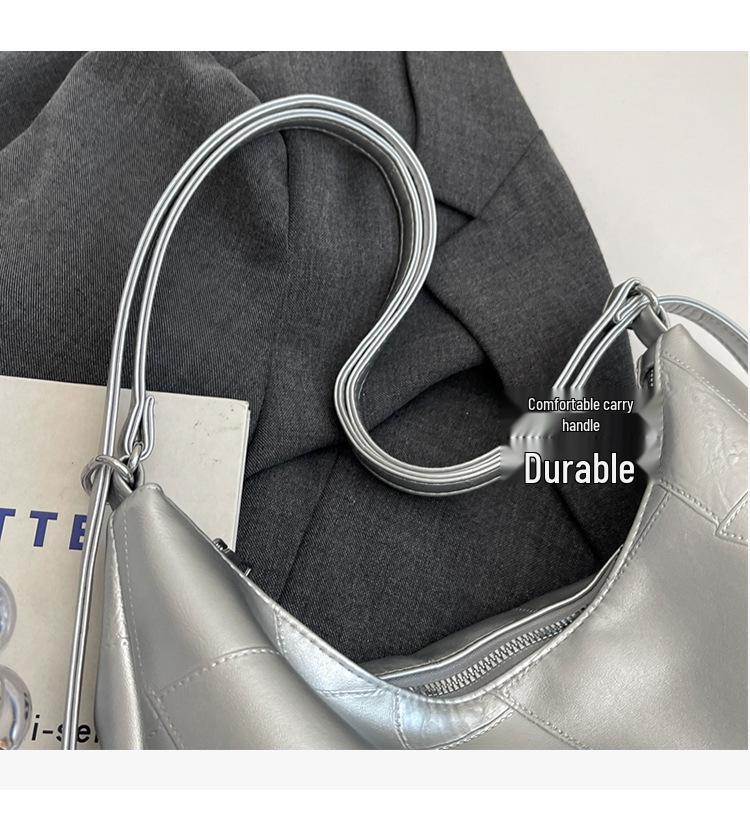 Korean Aesthetic Bow Shoulder Bag - Trendy, Niche Design, Versatile Underarm Tote