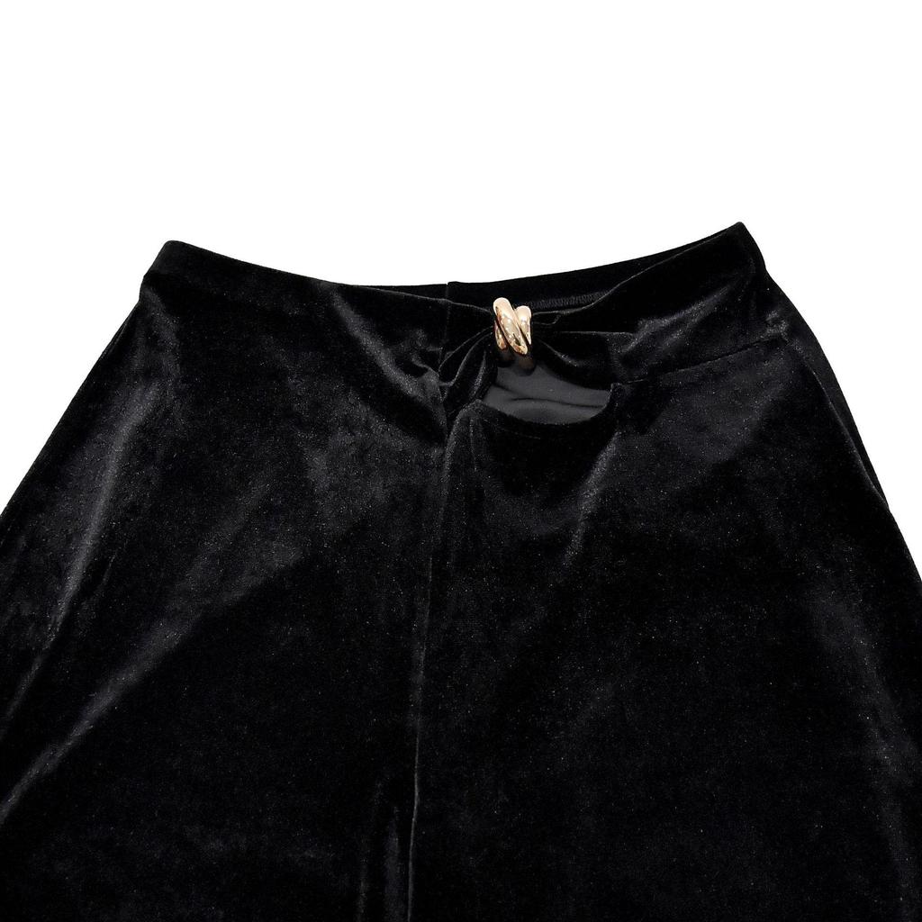 C7236 Women's Fashion Solid Color Strapless Long Pants Two-Piece Set