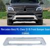 Mercedes-Benz ML-Class Front & Rear Bumper Guard Plates and Fog Light Strips with Trunk Pedal
