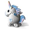 EUGY Unicorn Paper 3D Puzzle An Educational Toy That Is Perfect As a Gift for Elementary School and Adults - Boys, Girls, Alike.