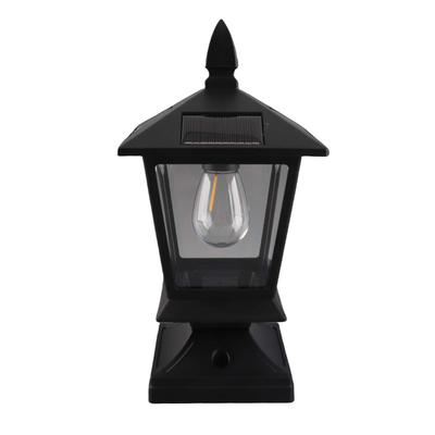 Solar Garden Light Garden Villa Pillar Light Fence Outdoor Waterproof Landscape Light Pillar Light
