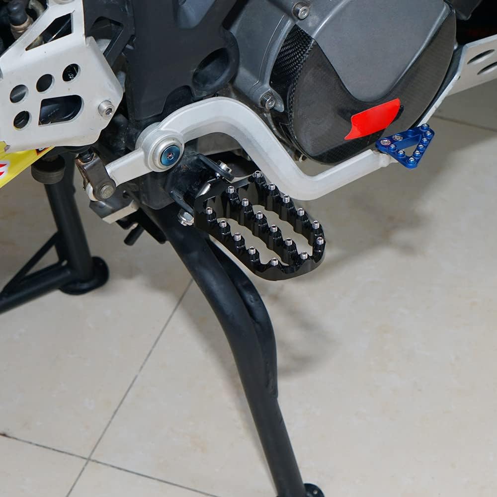 

NICECNC Rally Style Motorcycle Foot Pegs Pedal Footsteps Compatible with KTM 690 Enduro/R SMC/R 2008-2023, 950 990 1050 1090 1190 1290