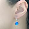 Silberohrringe mit Opal 2,25 ct (2028659)