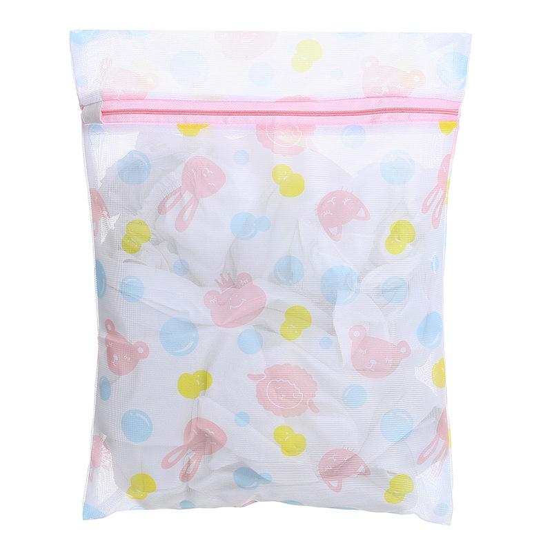 Cartoon Printing Sorting Care Bag Laundry Bag for Washing Machine Thick Mesh Fine Mesh Thick Underwear Bra Wash Bag