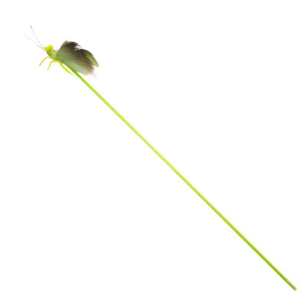

1/3pcs Simulation Grasshopper Cats 53CM Detachable Cats Interactive Toy with Bell Bite-resistant Teasing Cat Stick