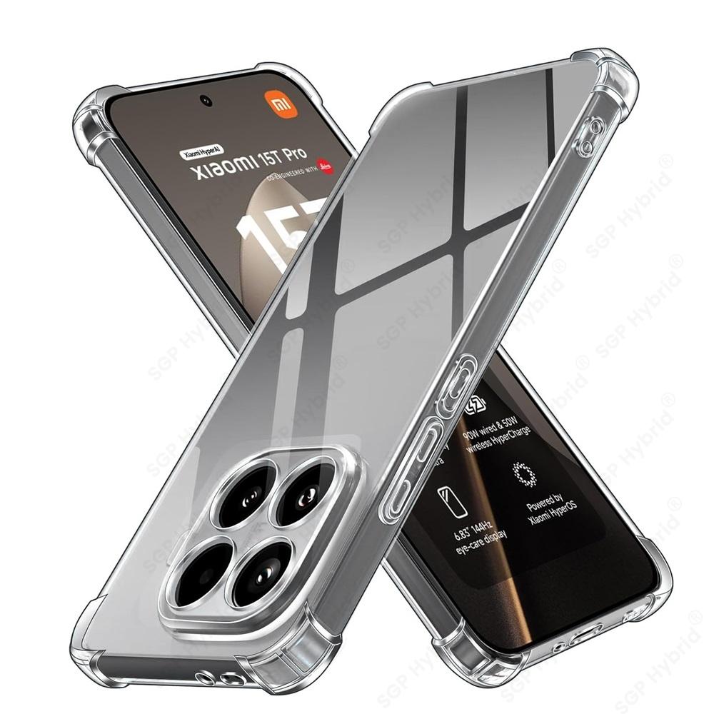 

Для Xiaomi 15T Pro 5G Чохол Прозорий Кристал М яка Силіконова Задня Кришка Xiaomi15T Xiaomi15TPro Ударостійкий Коке Mi15T Mi 15 T 15TPro TPU&For Xiaomi T15 прозорий