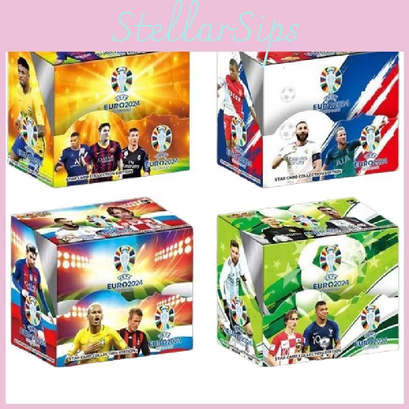 Ultimate Football Star Cards European Cup Messi Neymar Ronaldo Collectible Card Deck